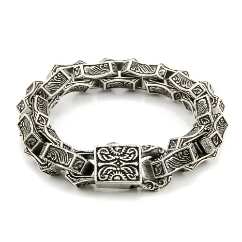 BTM908 Totem Punk Men's Titanium Steel Bracelet Stainless Steel Fashion Accessory