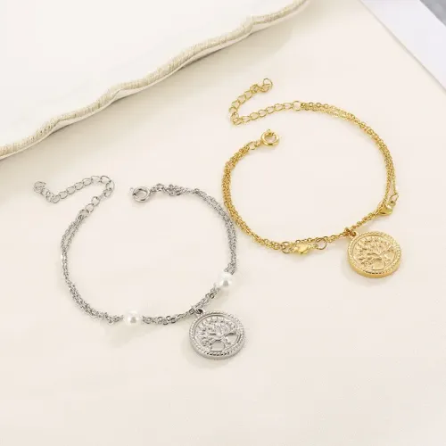 BTM1270 Dual-Layer Necklace Bracelet Set for Women Elegant Jewelry Combo