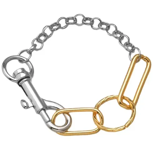 BTM1815 Men's Hip-Hop Titanium Steel Splice Chain Bracelet Direct Shipping Fashion Accessory