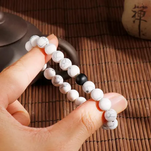 BTM986 Frosted Agate Turquoise 8MM Bead Bracelets Perfect Couples' Jewelry Gift