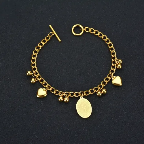 BTM1614 DIY Multi-Accessory Stainless Steel Bracelet for Women Customizable Jewelry
