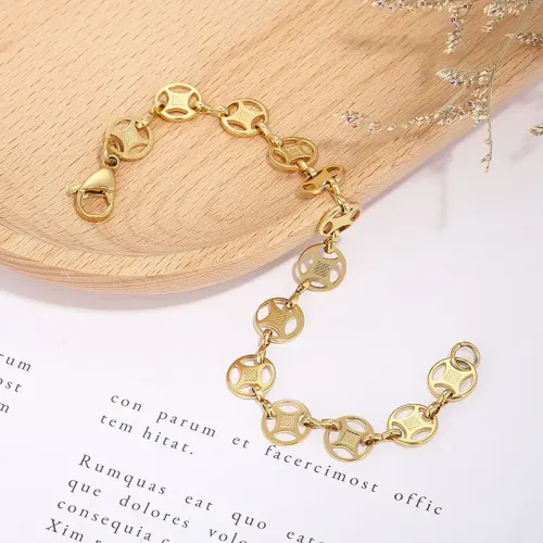 BTM960 Summer Beach Antique Coin Bracelet Bangle Boho Chic Jewelry