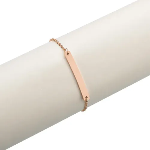 BTM1789 Custom DIY Bendable Stainless Steel Bracelet Personalized Fashion Jewelry