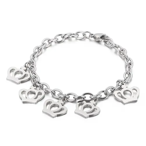 BTM1008 Stainless Steel Geometric Best Friend Gold Bracelets for Women Trendy Jewelry Accessory