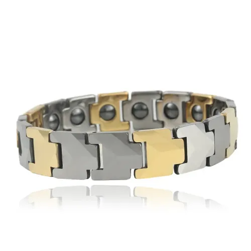 BTM622 Tungsten Steel Jewelry: Punk Titanium Bracelets for Men and Women Unisex Stainless Steel Wristbands
