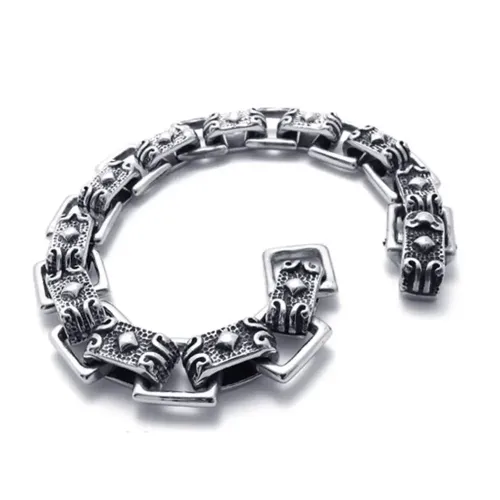 BTM1502 Titanium Steel Men's Bracelet Durable Stainless Steel Craftsmanship