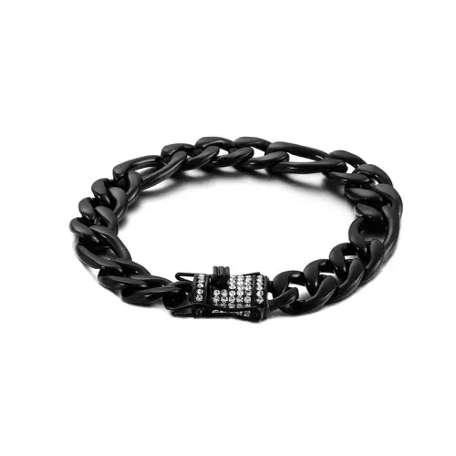 BTM1333 Hip Hop 18K Gold NK Chain Bracelet for Men Urban Streetwear Jewelry