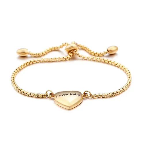 BTM1091 Heart-Shaped Bracelet Charms Romantic Jewelry Gifts for Her