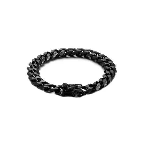 BTM1332 Unisex Titanium Steel Bracelet with Hexagonal Link Hip Hop Stainless Steel Accessory