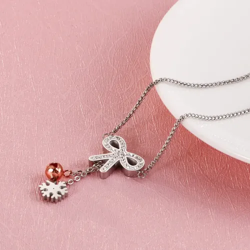 BTM1123 Titanium Steel Diamond Butterfly Pull Bracelet Perfect Gift for Girlfriend Bestie