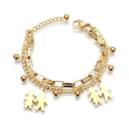 BTM1661 Stainless Steel Women's Bracelet Perfect Gift for Mothers and Sisters