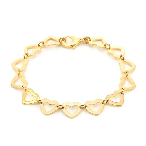 BTM1426 Stainless Steel Heart Fairy Bracelet for Women Enchanting Jewelry Accessory