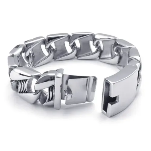 BTM1503 Hip-Hop Titanium Steel Men's Bracelet Durable Stainless Steel Fashion Chain