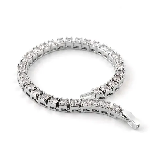 BTM1480 Ladies' Stainless Titanium Steel Rose Gold Double-Sided Polished Bracelet Elegant Jewelry