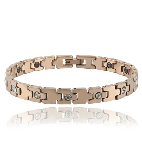 BTM627 Punk Titanium and Tungsten Steel Bracelets Unisex Stainless Steel Fashion Jewelry