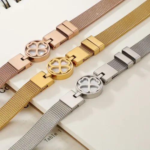 BTM1290 Stainless Steel Electroplated Mesh Watch Band Bracelet Sleek Modern Jewelry