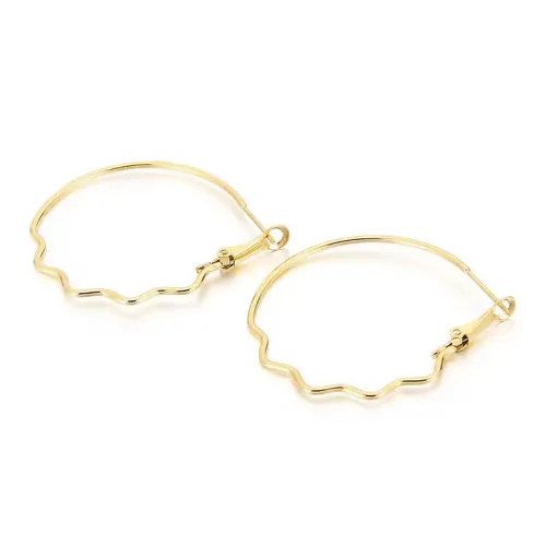 ETM307 Large Circle Earrings for Women Cool Stylish Clubbing Earwear