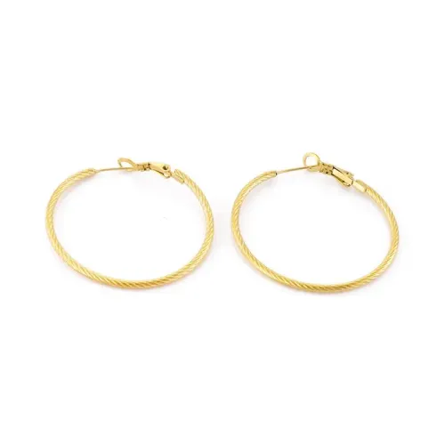 ETM249 Large Hoop Earrings for Women Chic and Stylish Ear Accessories