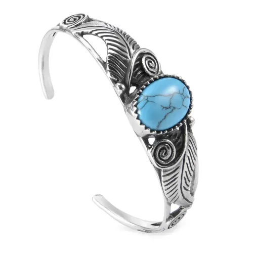 BTGM281 Men's Stainless Steel Bracelet with Evil Eye Dark Fashion Accessory