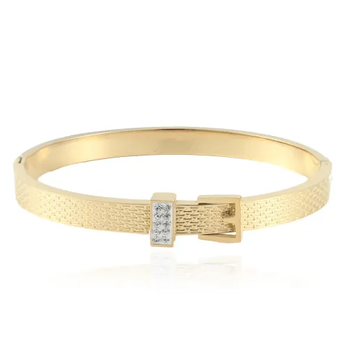 BTGM10 Chic Watchband-Style Bracelet for Women Stainless Steel jewelry