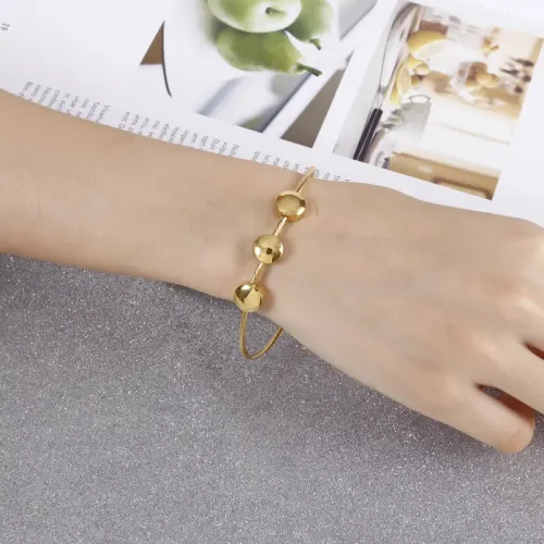 BTGM187 DIY Customizable Stainless Steel Women's Bracelet Craft Your Style