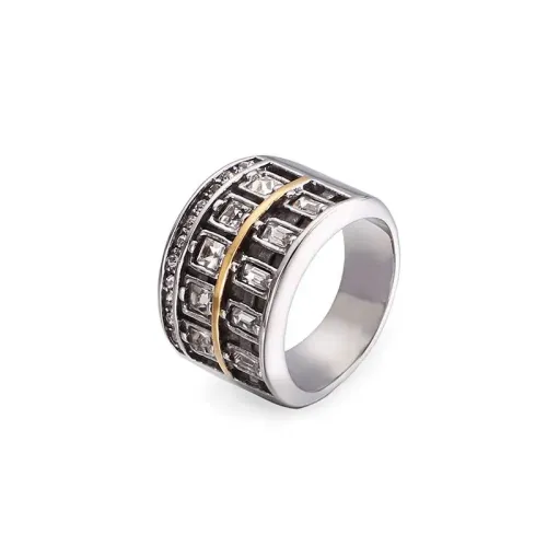 RTM3065 Durable 316 Stainless Steel Unisex Band Ring Timeless Fashion Accessory
