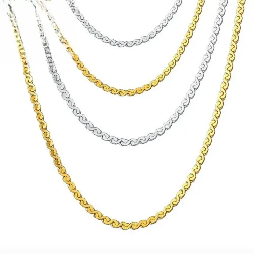 NTM4159 S Chain DIY Ladies' Pendant 304 Stainless Steel Fashion Necklace