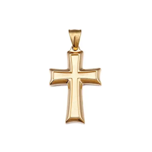 NTM4095 Egyptian Cross Pendant Titanium Steel Necklace Jewelry for All