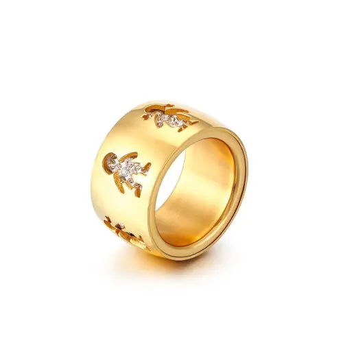 RTM3301 Unisex Titanium Steel Ring Stylish Jewelry for Boys and Girls