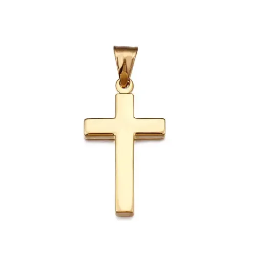 NTM4071 Elegant Titanium Steel Cross Pendant Unisex Jewelry Accessory