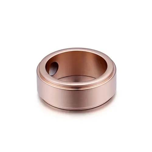 RTM3247 Elegant Rose Gold Titanium Steel Ring Timeless Jewelry for Every Occasion