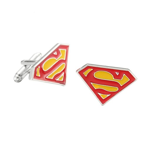 CF10 Buckle enamel geometric gilt pattern men's copper sleeves