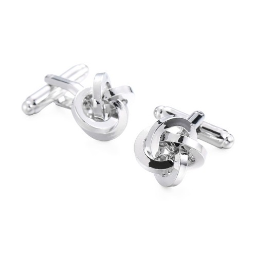 CF22 Buckle enamel geometric gilt pattern men's copper sleeves