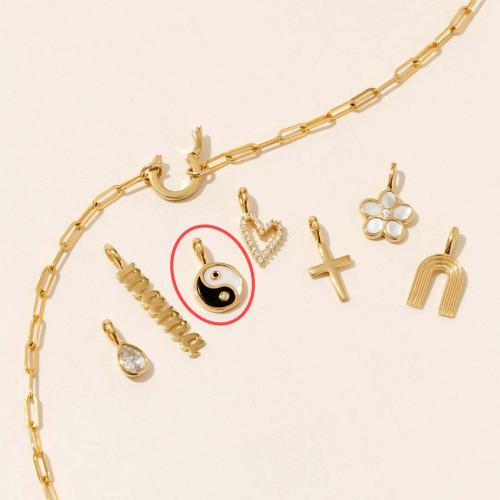 ONT4-2 ins style western cowboy boots horseshoe set necklace female personality trend zircon clavicle chain