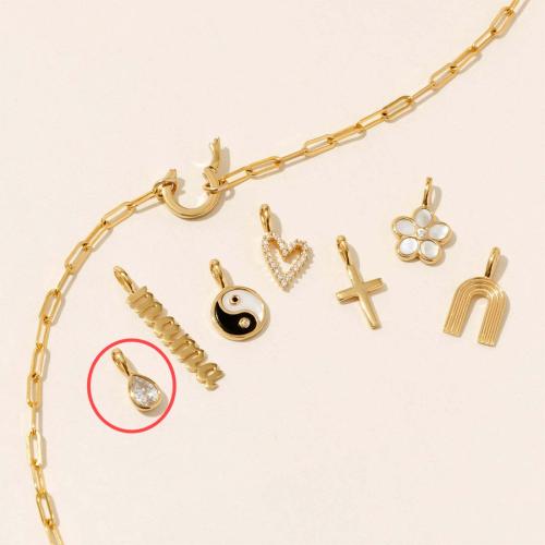 ONT4-1 ins style western cowboy boots horseshoe set necklace female personality trend zircon clavicle chain