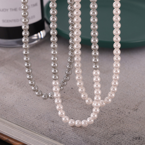 FXNT1404 Jewelry Shijia pearl beaded necklace