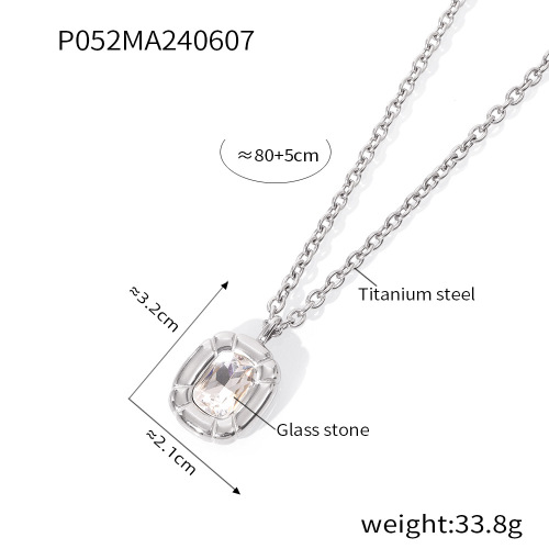 FXST59 Jewelry texture oval brand diamond jewelry set