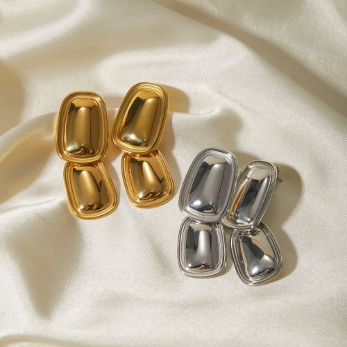 ZTET190 Rectangular pendant earrings earrings