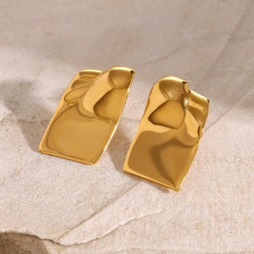ZTET63 Stainless steel earrings electroplated earrings