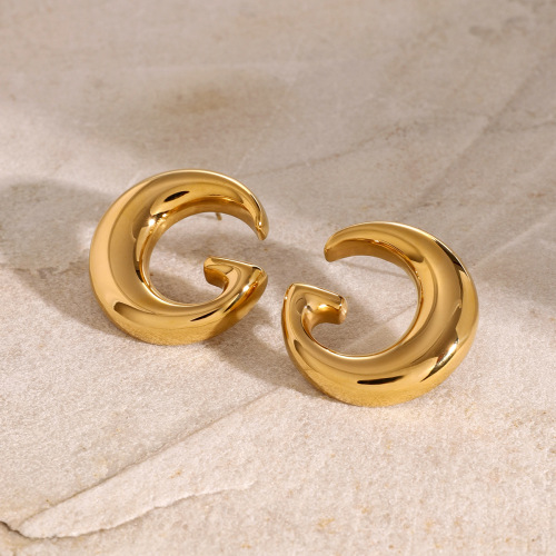 ZTET40 Stainless steel earrings jewelry electroplated Plated earrings