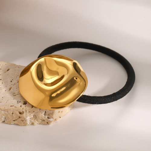 ZTPT3 Stainless steel hair rope headdress hair ring high ponytail rubber band hairband hair accessories