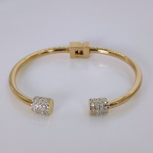 GT1819400227 Stainless Steel Rhinestone Bracele CUFGF BANGLE