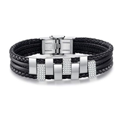 GT122 Customized Classic Stainless Steel Bracelet Jewelry