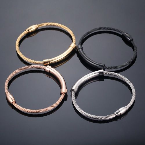 GT147 Customized Classic Stainless Steel Bracelet Jewelry