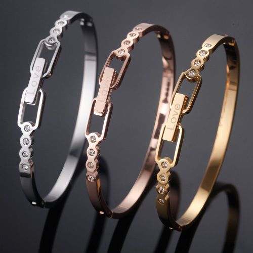 GT302 Customized Classic Stainless Steel Bracelet Jewelry