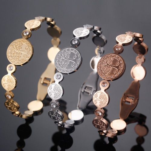 GT290 Customized Classic Stainless Steel Bracelet Jewelry