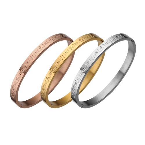 B122 classic Stainless steel bracelet bangle jewelry