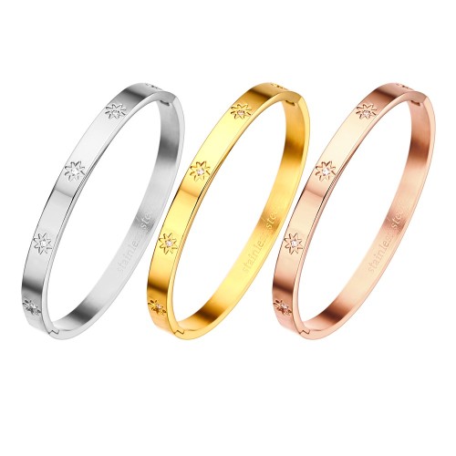 B104 classic Stainless steel bracelet bangle jewelry