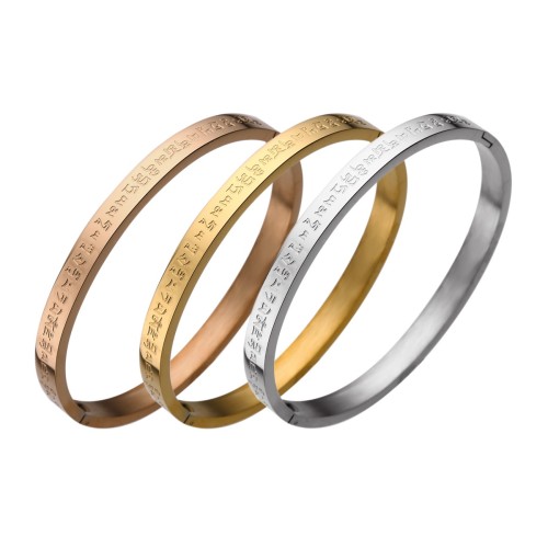 B123 classic Stainless steel bracelet bangle jewelry