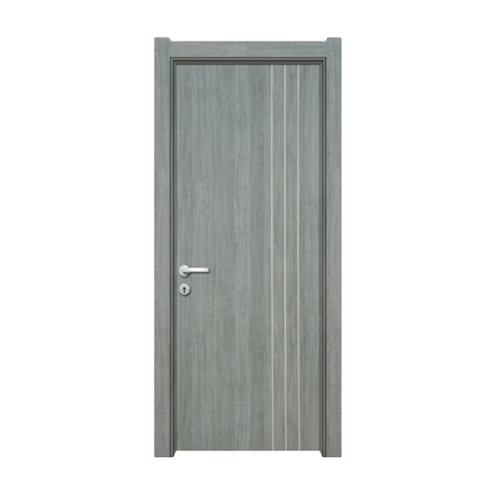 Middle East Waterproof Interior White Bedroom WPC Door With Door Frame
